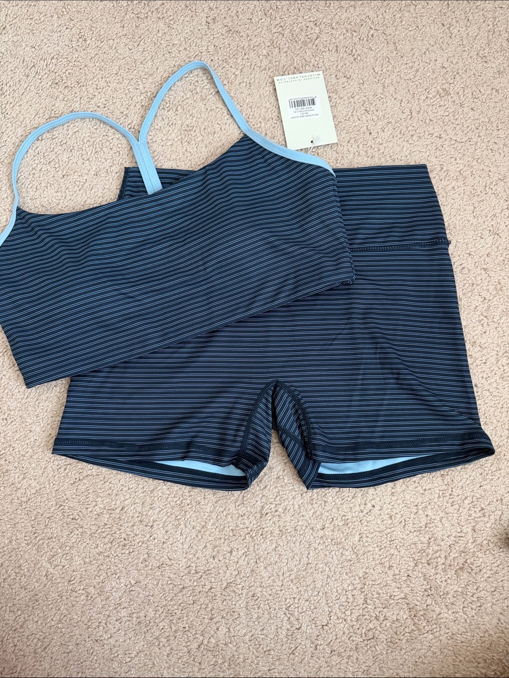Wilo The Label 2 pc Bra/Short Set